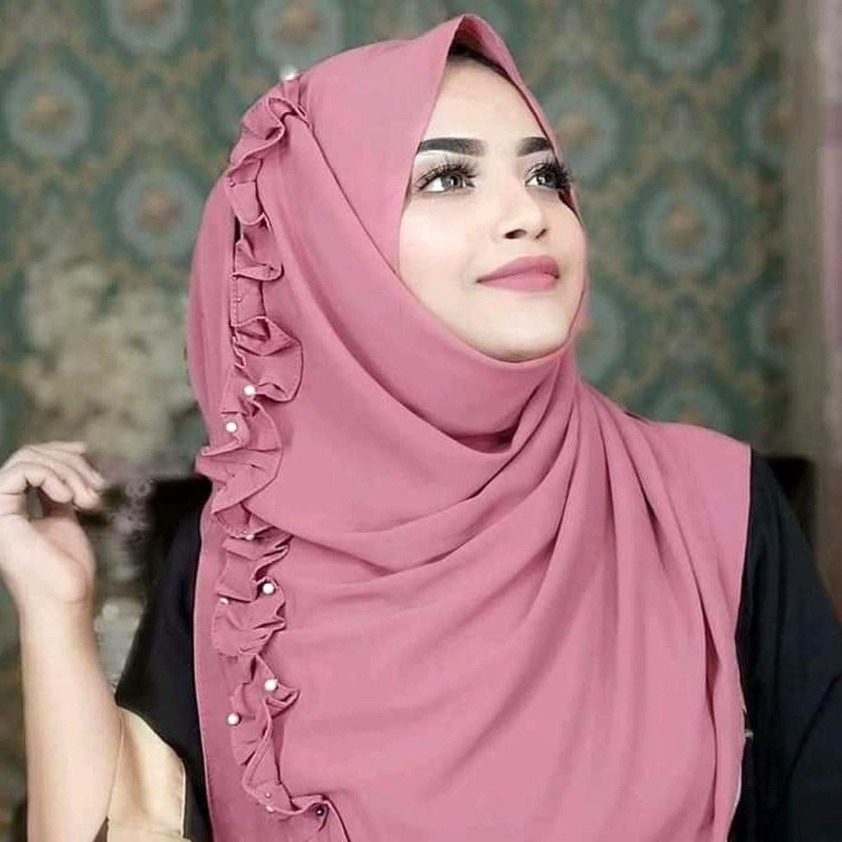 Solid Chiffon Ready-to-Wear Hijab