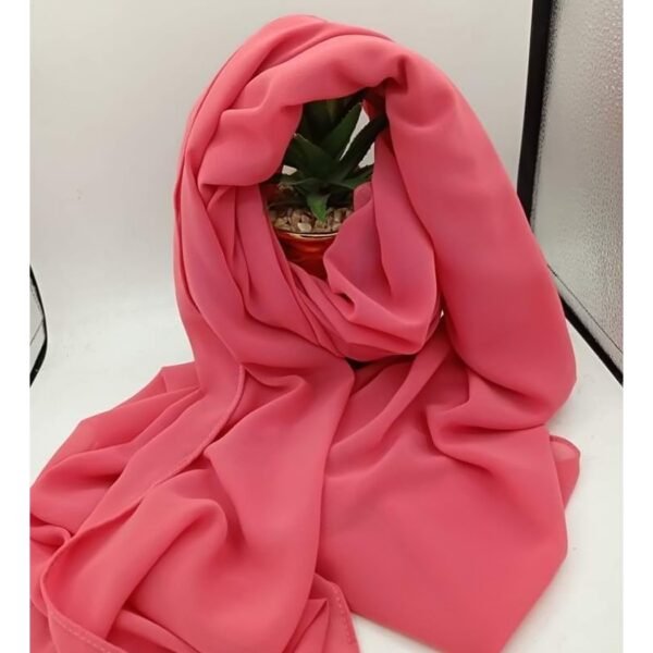 Full-Coverage Bubble Chiffon Hijab — image 4