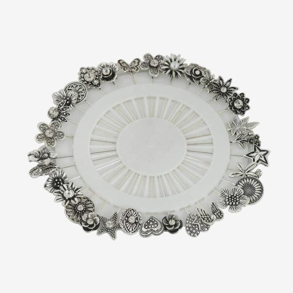 10-Piece Metal Hijab Pins — image 1
