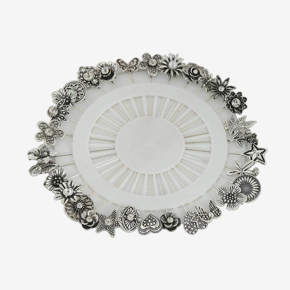10-Piece Metal Hijab Pins