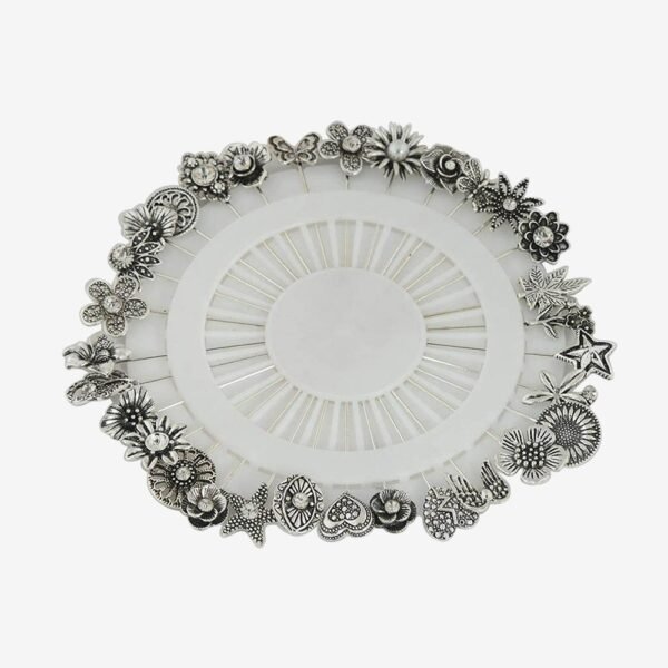 10-Piece Metal Hijab Pins — image 3