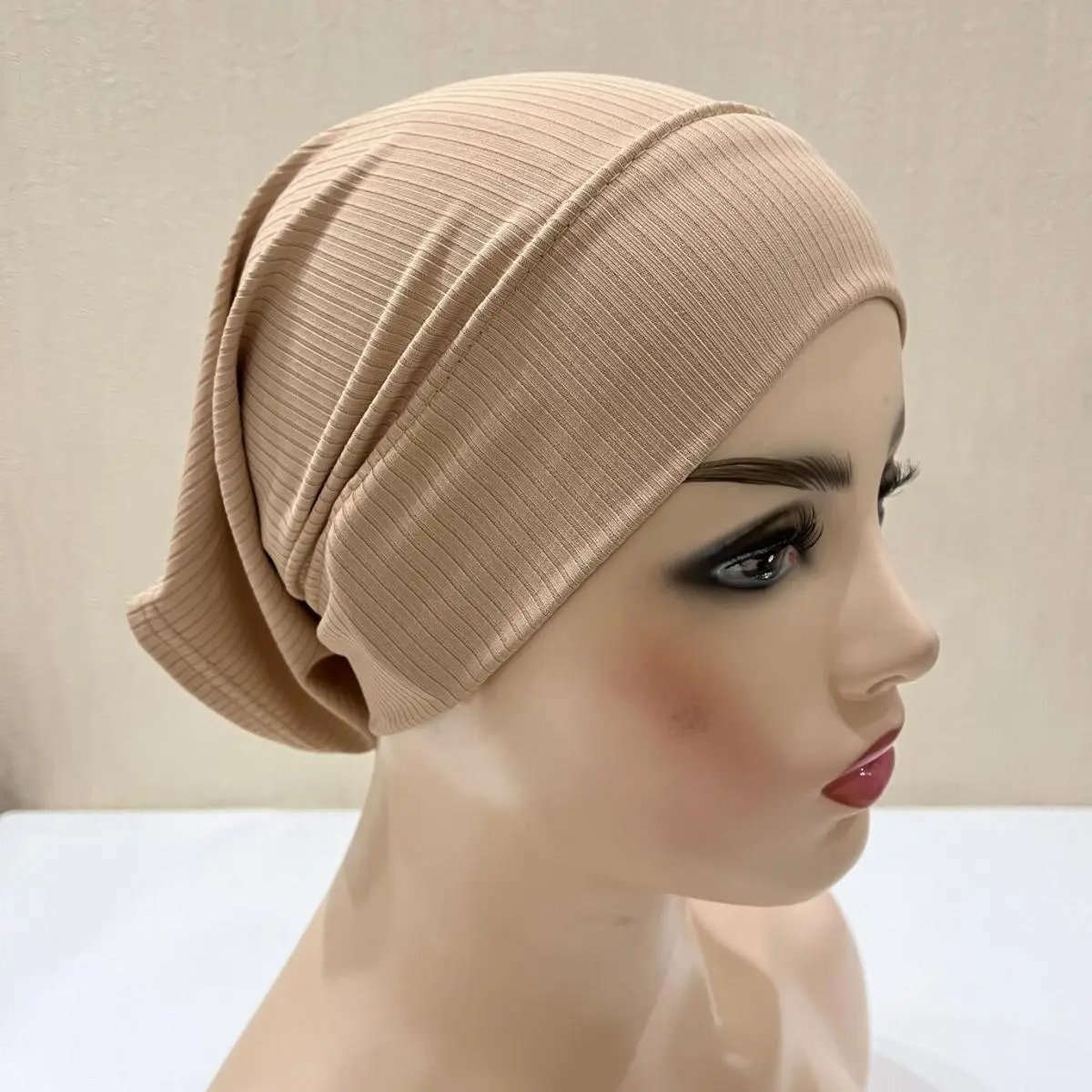Soft Cotton Black Hijab Inner Cap